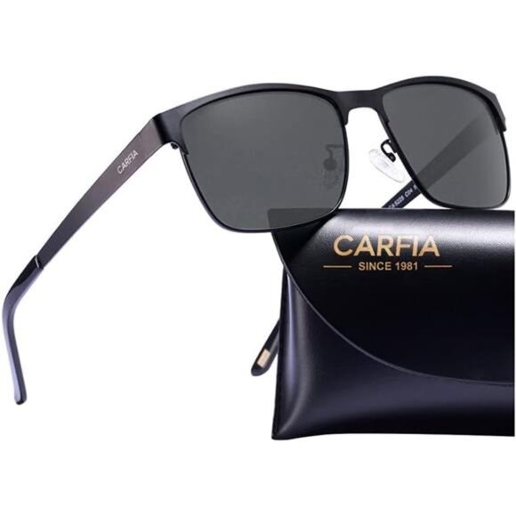 Metal Mens Sunglasses Polarized UV400 Protection for Driving Fishing main image 7